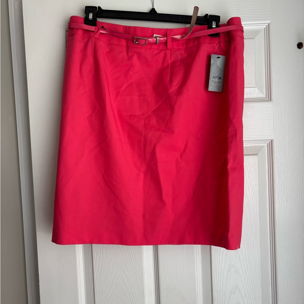 Apt. 9 Bright Pink Pencil Skirt